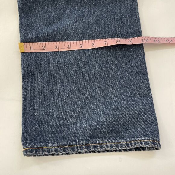 Signature By Levi Strauss & Co. Jeans Men's Straight‎ Fit Denim DARK WASH 44x30 - Picture 7 of 12